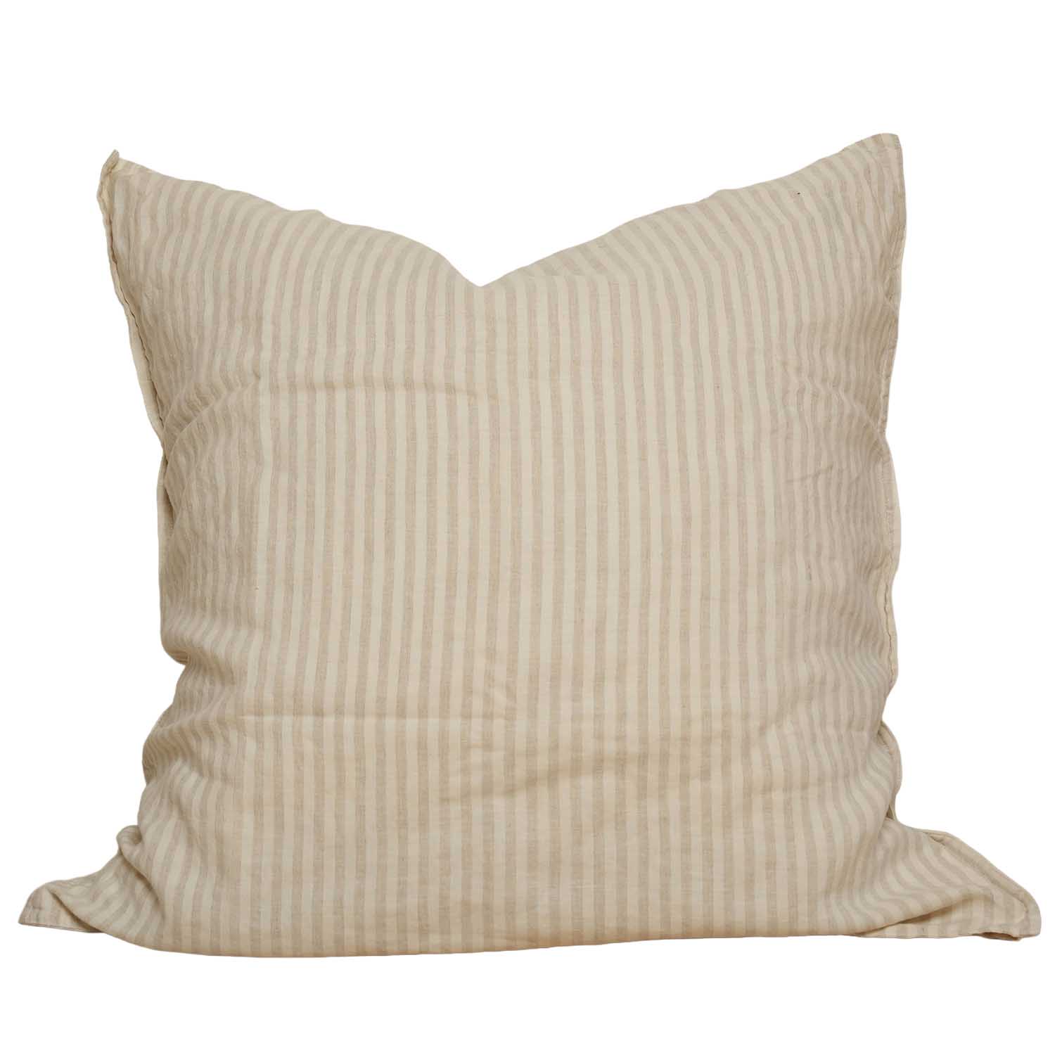 Home Lab 100% French Flax Linen Euro Pillowcase